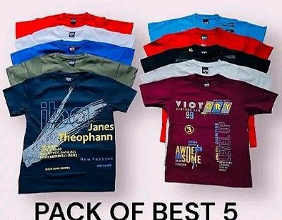 Boys tshirt - (combo pack of 5) 30% off 🎉