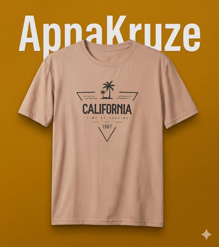 Cotton Printed Regular men's Tshirt - (get 30%off)