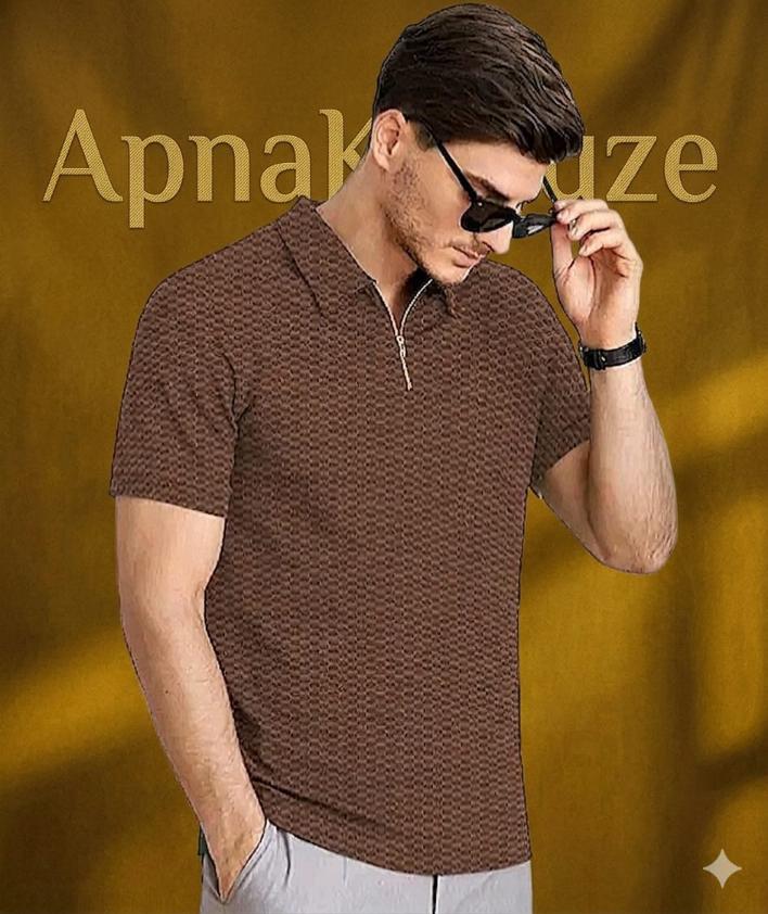 Men's collar nech tshirt - (30%off🎉🎉) premium quality