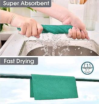 Wash Cloth for Kitchen, Car, House, Office Multicolor (cotton)