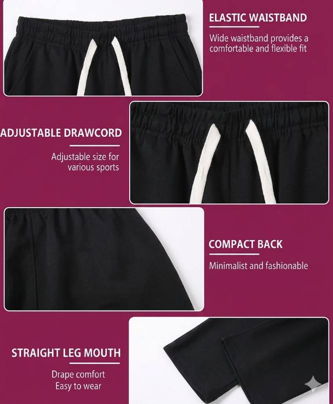 Men's Cotton Grey Baggy Fit Trousers - (30%off)