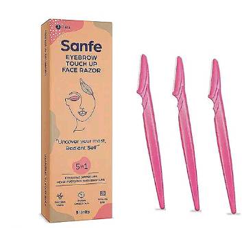 FITBYTE Eyebrow Razor Hair Removal Shaving Razors Pack of 3