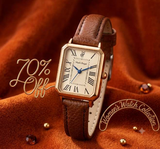 Stylish women watches long time classic service %