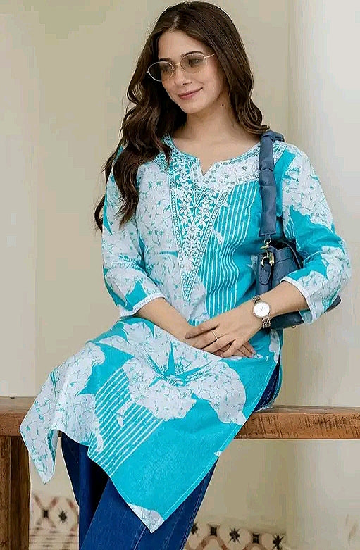 Printed Kurti (single) - For women
