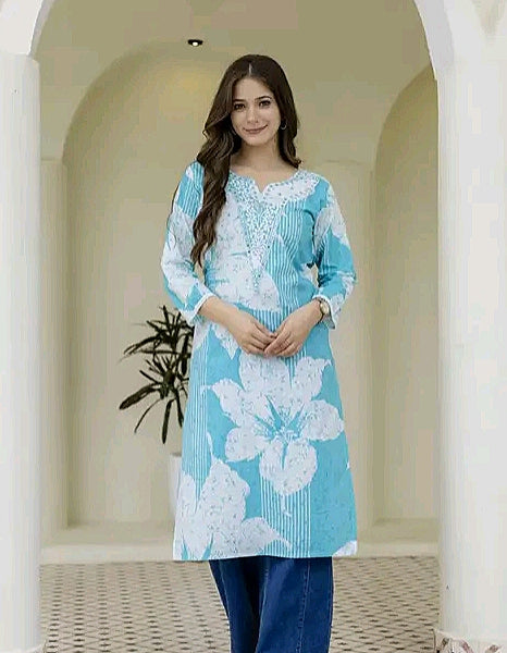 Printed Kurti (single) - For women